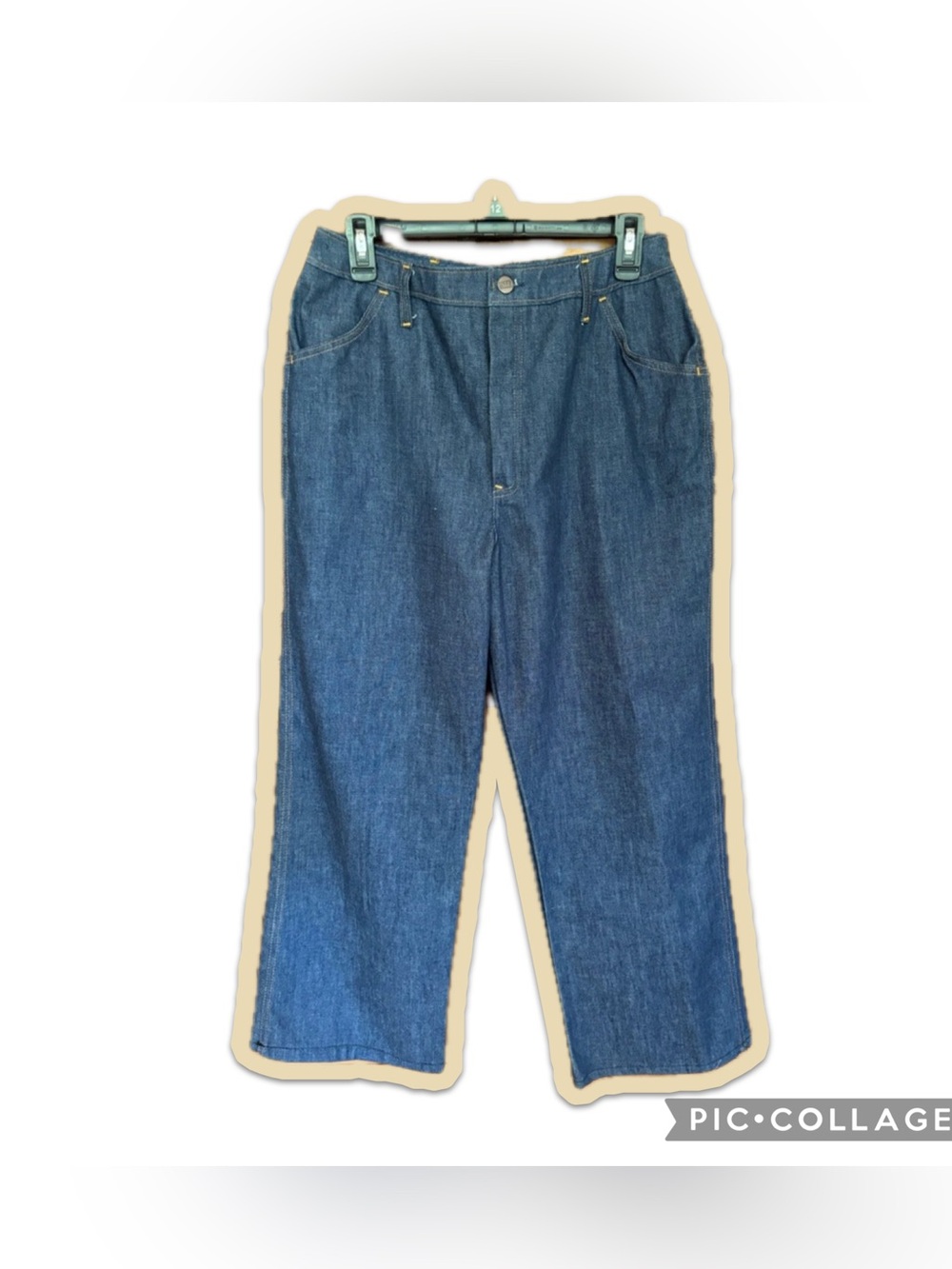 Stylish Indigo Wide Leg Jeans